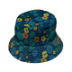 Nasturtium Bucket Hat Geek Nerd 0925 Botany Print Design by Episodic