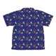 Neon Retro Dice Youth Hawaiian Shirt Geek Nerd Design by Heather Davenport dnd & rpg print q225