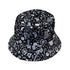 Nerdy Doodles Black Bucket Hat Geek Nerd board game print Design by Zirkus Design dnd & rpg print