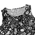 Nerdy Doodles Black Dress Geek Nerd board game print Design by Zirkus Design dnd & rpg print