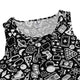 Nerdy Doodles Black Dress Geek Nerd board game print Design by Zirkus Design dnd & rpg print