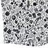 Nerdy Doodles Swag Button Up Shirt Geek Nerd adult sizing board game print Design by Zirkus Design