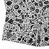 Nerdy Doodles Swag Curvy Button Up Shirt Geek Nerd board game print Design by Zirkus Design dnd & rpg print