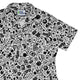 Nerdy Doodles Swag Curvy Button Up Shirt Geek Nerd board game print Design by Zirkus Design dnd & rpg print