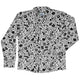 Nerdy Doodles Swag Long Sleeve Button Up Shirt Geek Nerd adult sizing board game print Design by Zirkus Design