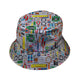 Nerdy Toys Bucket Hat Geek Nerd board game print Design by Zirkus Design dnd & rpg print