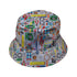 Nerdy Toys Bucket Hat Geek Nerd board game print Design by Zirkus Design dnd & rpg print