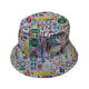Nerdy Toys Bucket Hat Geek Nerd board game print Design by Zirkus Design dnd & rpg print