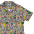 Nerdy Toys Curvy Button Up Shirt Geek Nerd board game print Design by Zirkus Design dnd & rpg print