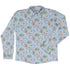 Neurotransmit Things Long Sleeve Button Up Shirt front