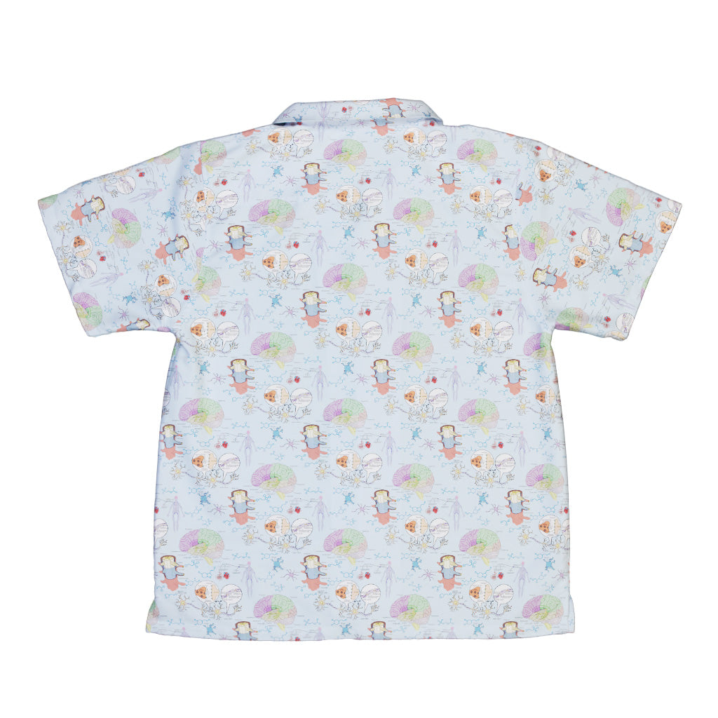 Neurotransmit Things Youth Hawaiian Shirt Back