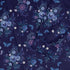 Nocturne Blue Blooms Long Sleeve Button Up Shirt sleeve close
