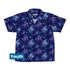 Nocturne Blue Blooms Youth Hawaiian Shirt Front