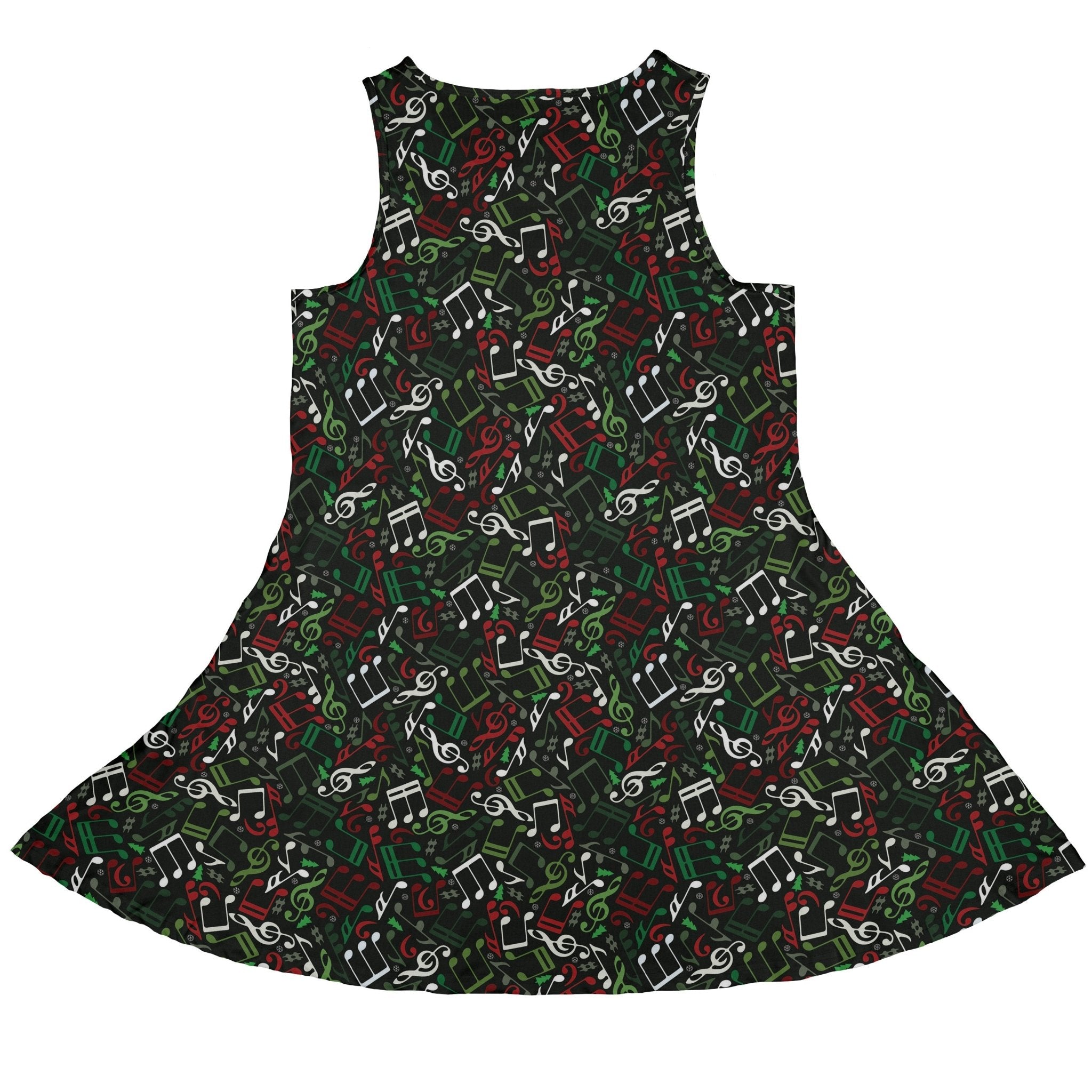 O Christmas Tree Music Notes Dress Geek Nerd Christmas Print lx - C q4