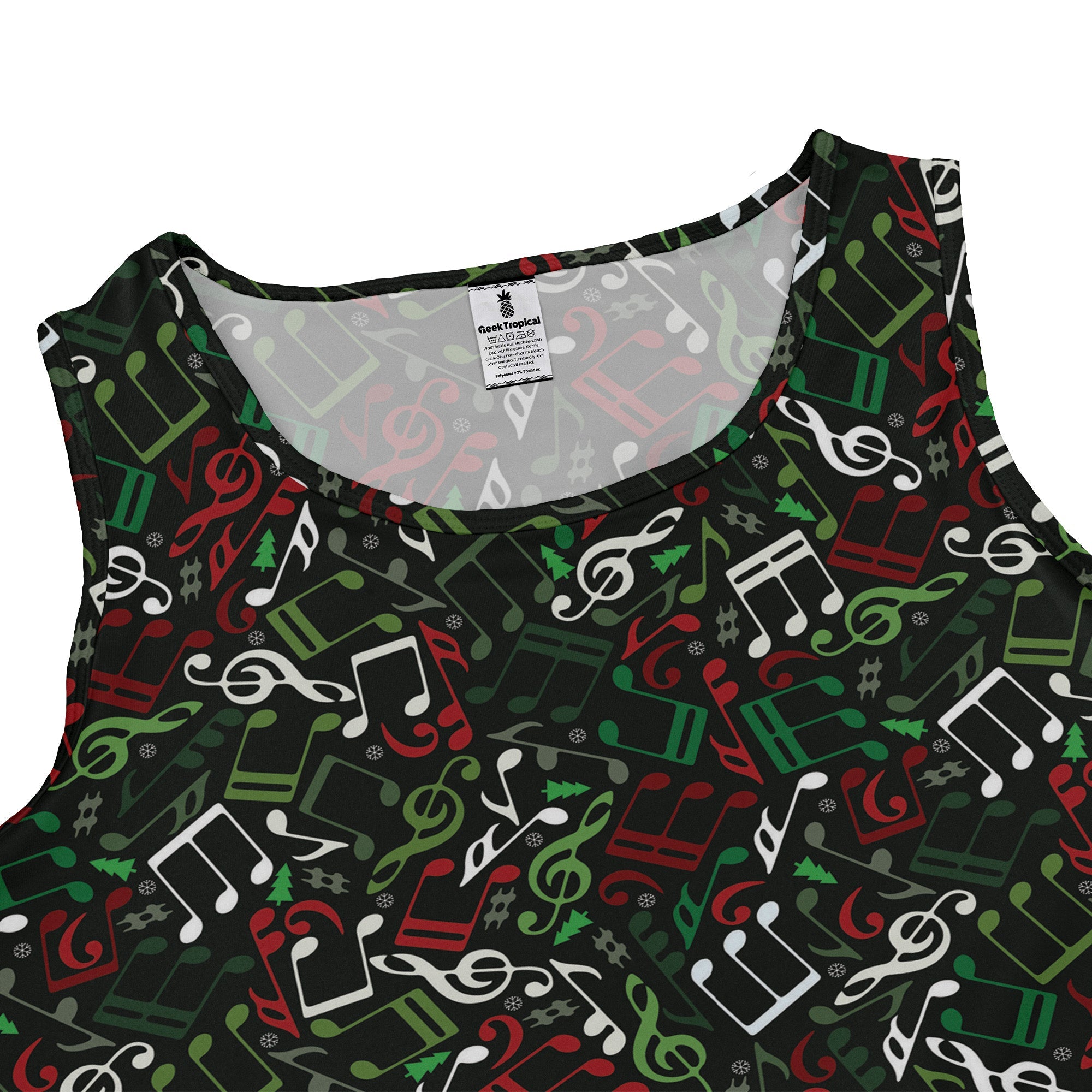 O Christmas Tree Music Notes Dress Geek Nerd Christmas Print lx - C q4