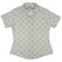 Oar Cross Curvy Button Up Shirt Geek Nerd Design by Vlad Mel Marine biology q4