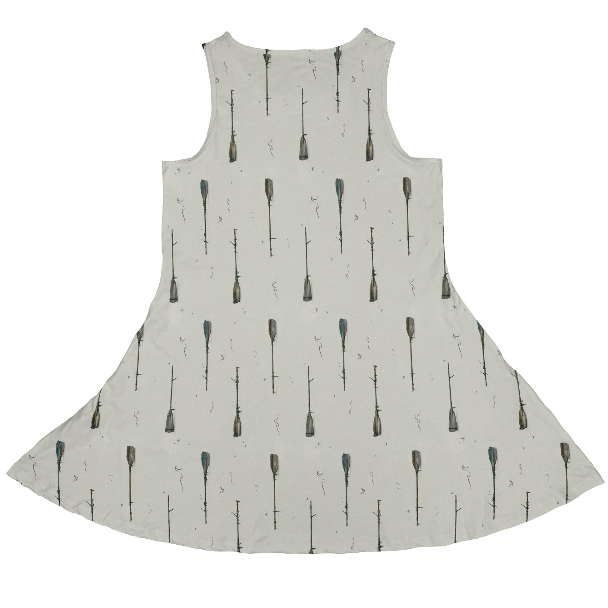 Oars Rowing Dress Geek Nerd Design by Vlad Mel lx - C Marine biology