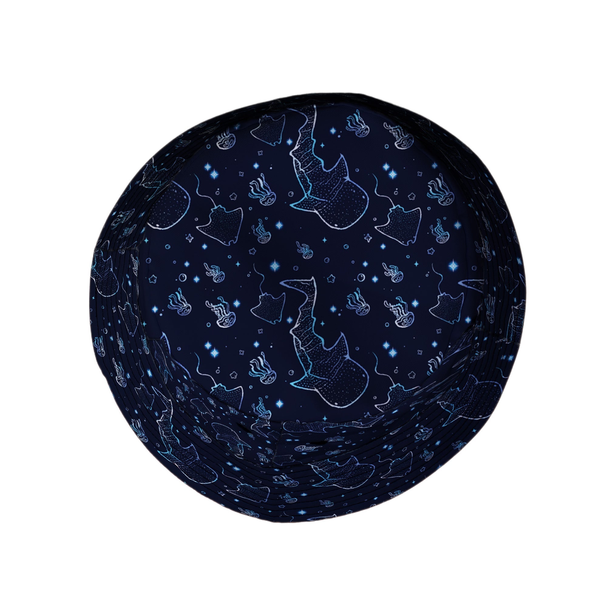 Ocean Giants Bucket Hat Geek Nerd animal patterns Design by Ardi Tong lx - B
