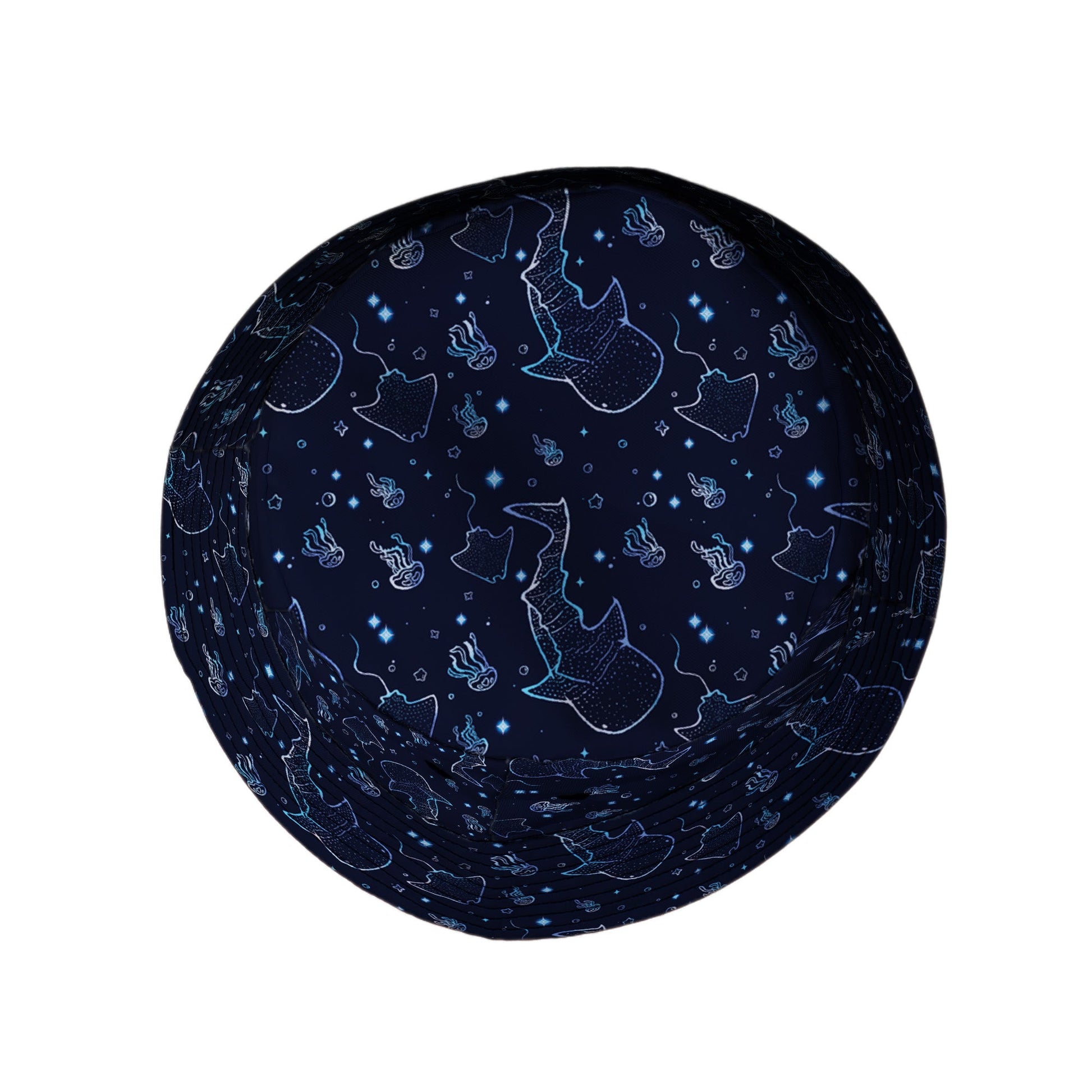 Ocean Giants Bucket Hat Geek Nerd animal patterns Design by Ardi Tong lx - B