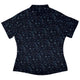 Ocean Giants Curvy Button Up Shirt Geek Nerd animal patterns Design by Ardi Tong marine biology