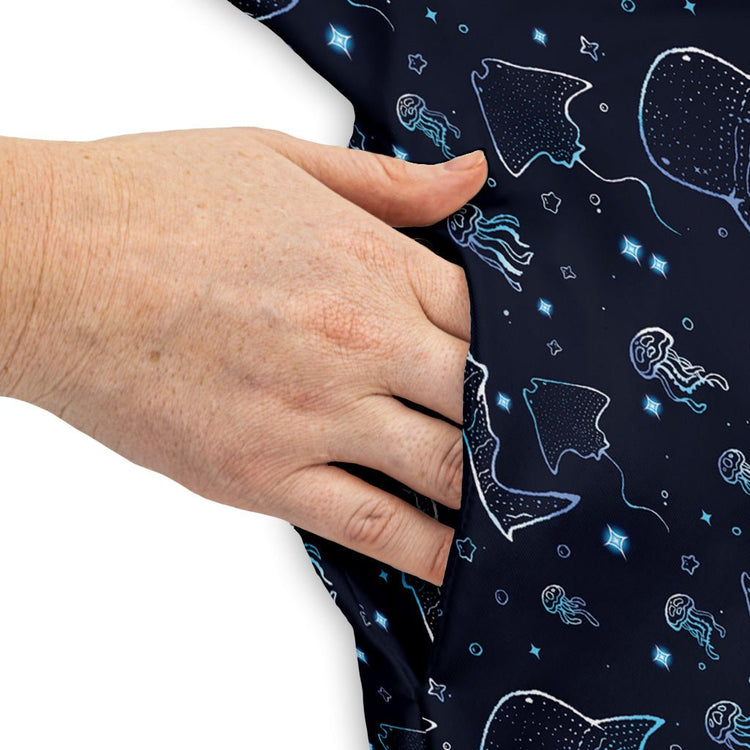 Ocean Giants Dress Geek Nerd animal patterns Design by Ardi Tong lx - C