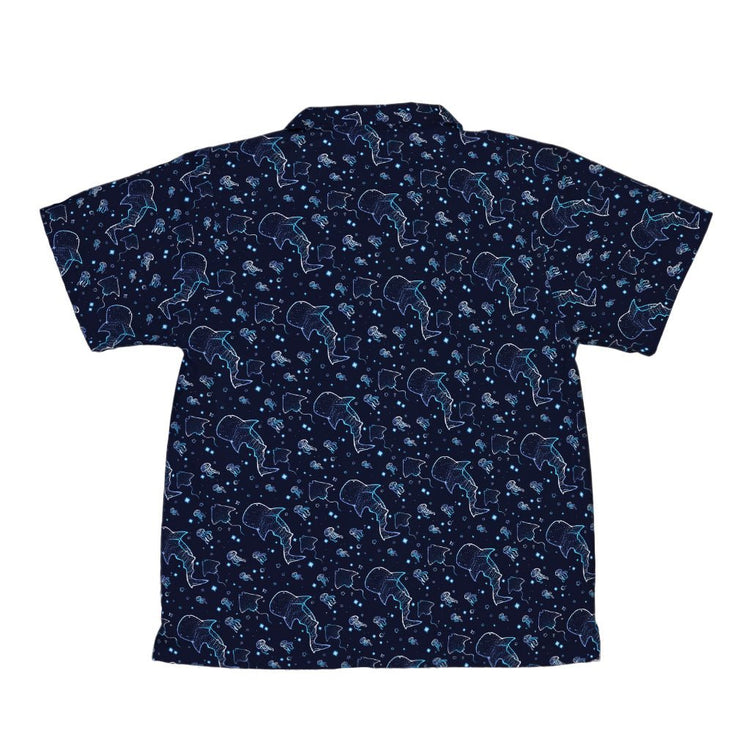 Ocean Giants Youth Hawaiian Shirt Geek Nerd animal patterns Design by Ardi Tong marine biology