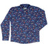 Oceanic Ecosystems Long Sleeve Button Up Shirt front