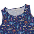 Oceanic Ecosystems Sleeveless Dress close front