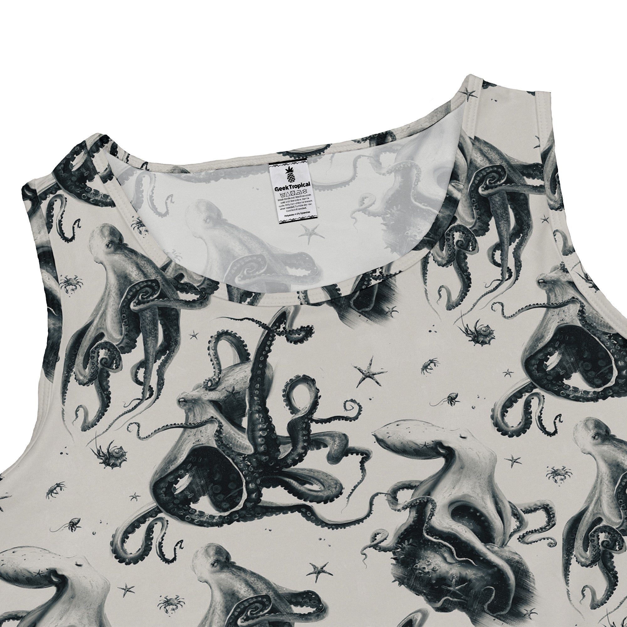 Octopus Crunch Dress Geek Nerd Design by Vlad Mel lx - C Marine biology