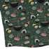 Oishi Sushi Green Long Sleeve Button Up Shirt Geek Nerd adult sizing Anime Design by Claire Murphy