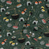 Oishi Sushi Green Long Sleeve Button Up Shirt Geek Nerd adult sizing Anime Design by Claire Murphy