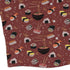 Oishi Sushi Red Long Sleeve Button Up Shirt Geek Nerd adult sizing Anime Design by Claire Murphy