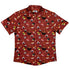 Ōishi Sushi Red Button Up Shirt - adult sizing - Anime - Design by Claire Murphy