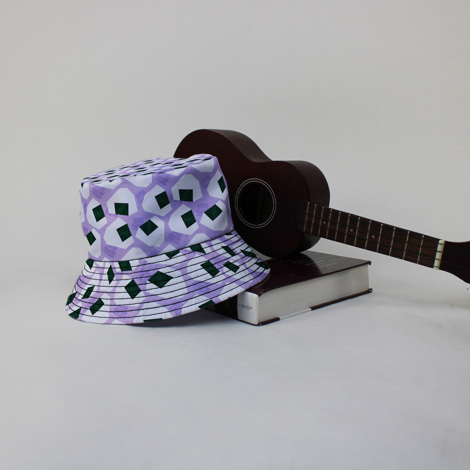 Omusubi Doodles Lilac Bucket Hat Lifestyle
