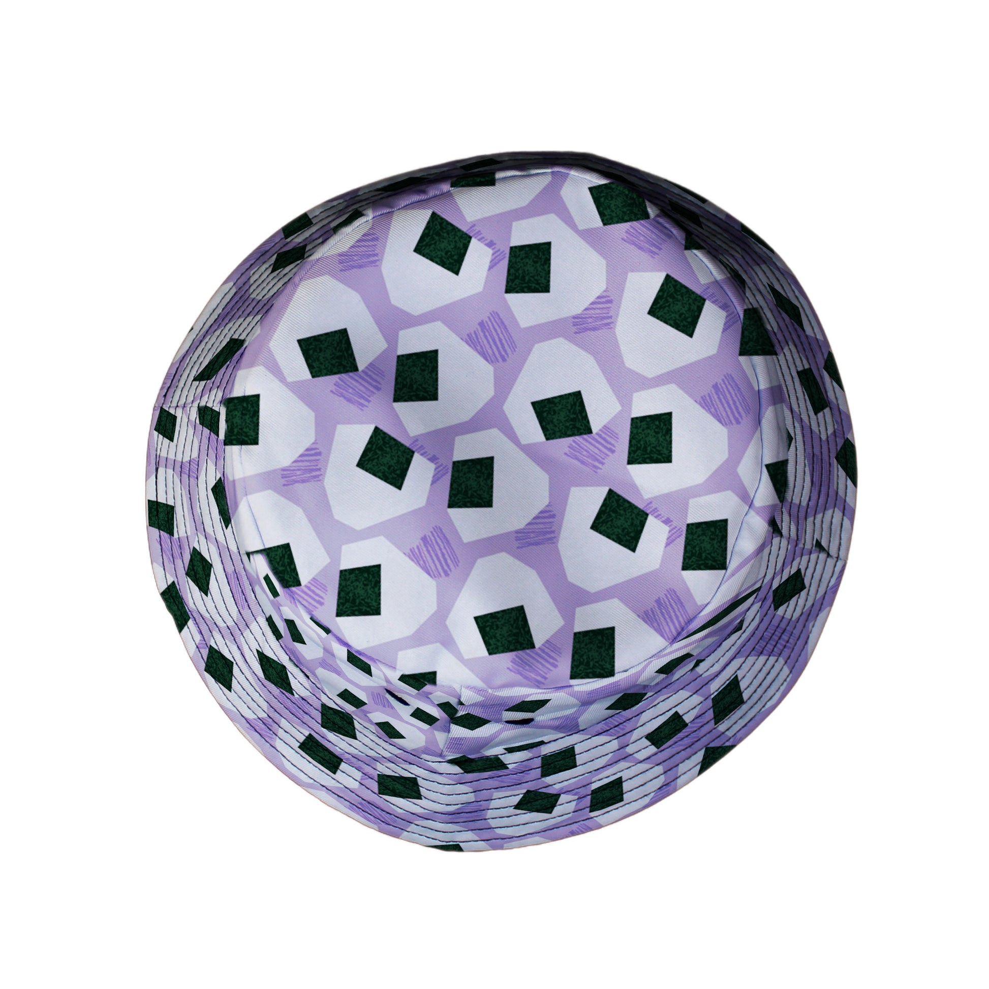 Omusubi Doodles Lilac Bucket Hat Top View