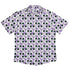 Omusubi Doodles Lilac Button Up Shirt Flat Front