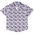 Omusubi Doodles Lilac Button Up Shirt Hawaiian Front