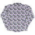 Omusubi Doodles Lilac Long Sleeve Button Up Shirt back