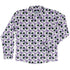 Omusubi Doodles Lilac Long Sleeve Button Up Shirt front