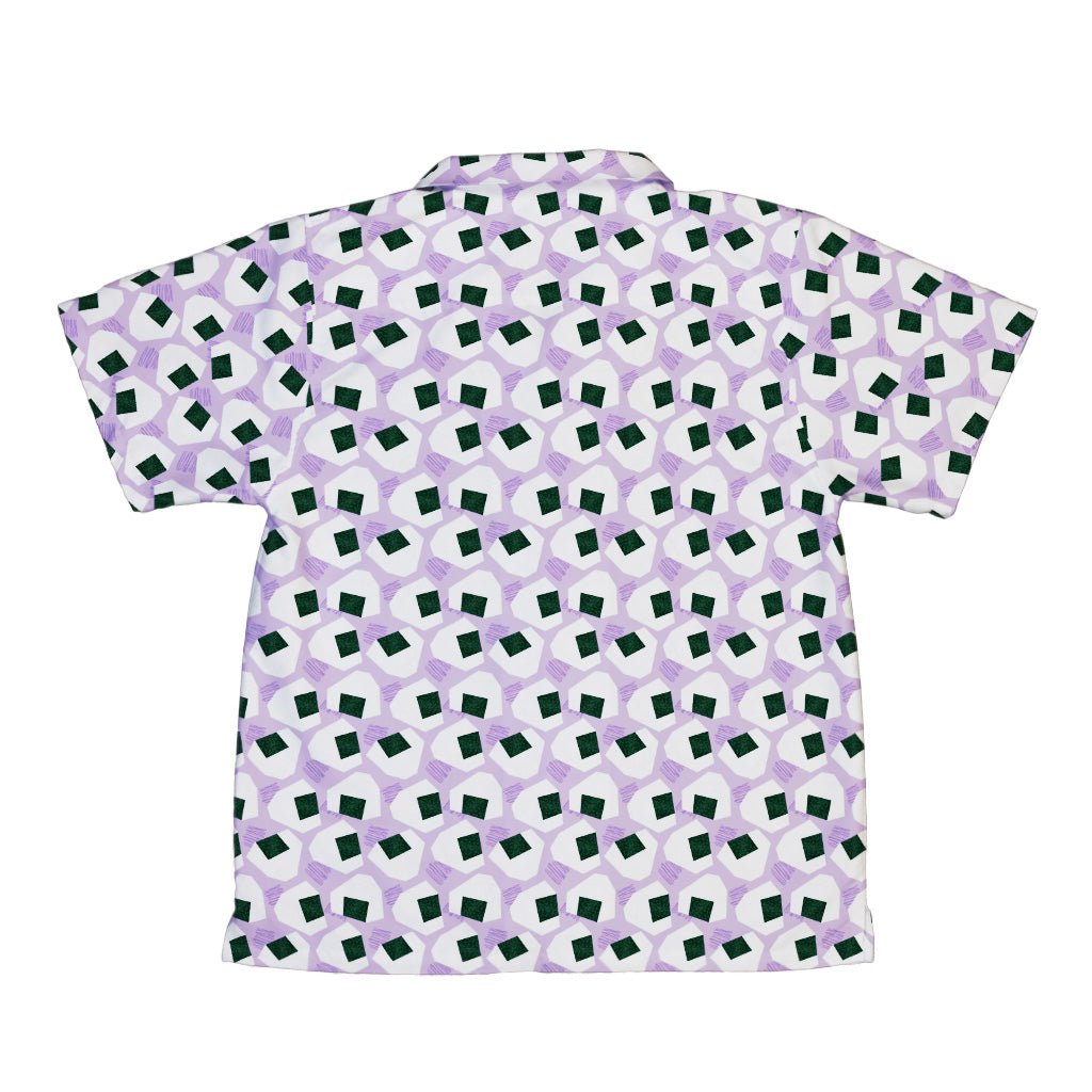 Omusubi Doodles Lilac Youth Hawaiian Shirt 2
