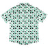 Omusubi Doodles Teal Button Up Shirt Back