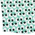 Omusubi Doodles Teal Button Up Shirt Bottom Corner