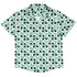 Omusubi Doodles Teal Button Up Shirt Hawaiian Front