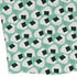 Omusubi Doodles Teal Long Sleeve Button Up Shirt corner