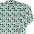 Omusubi Doodles Teal Long Sleeve Button Up Shirt cover