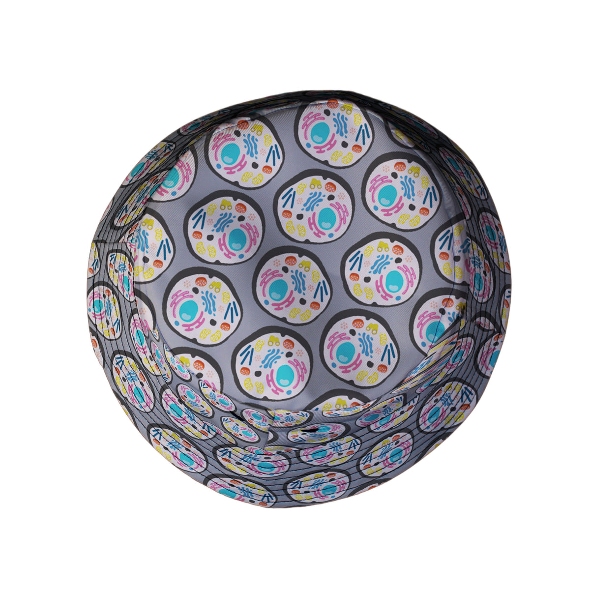 Organelle Organization Bucket Hat Top View