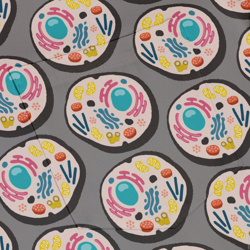Organelle Organization Button Up Shirt Pocket