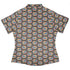Organelle Organization Curvy Button Up Shirt womens back