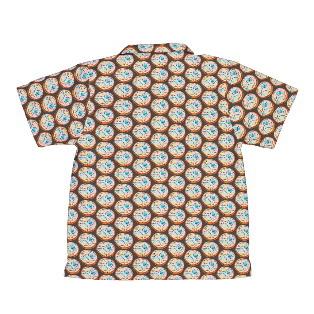 Organelle Organization Labels Youth Hawaiian Shirt Back