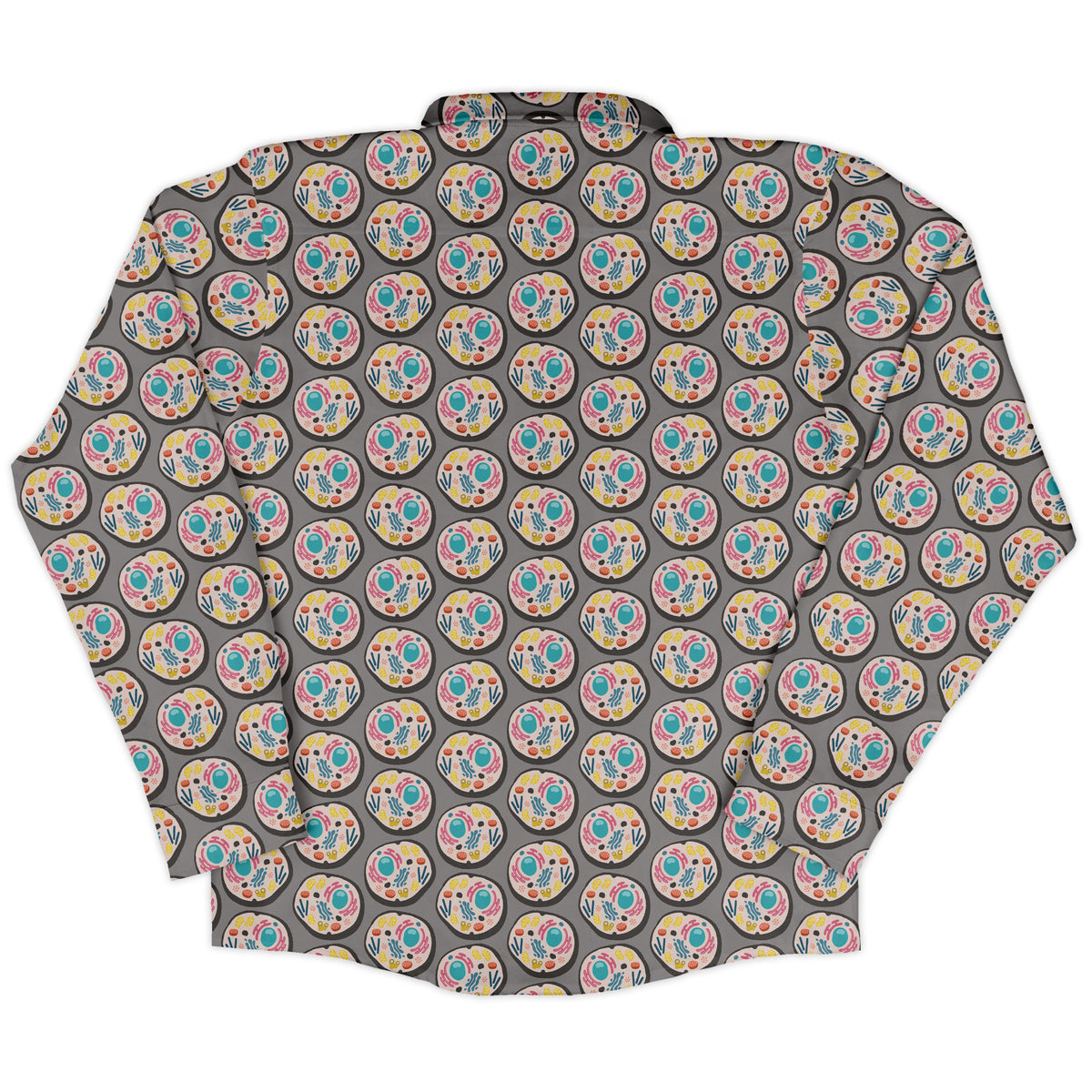 Organelle Organization Long Sleeve Button Up Shirt back